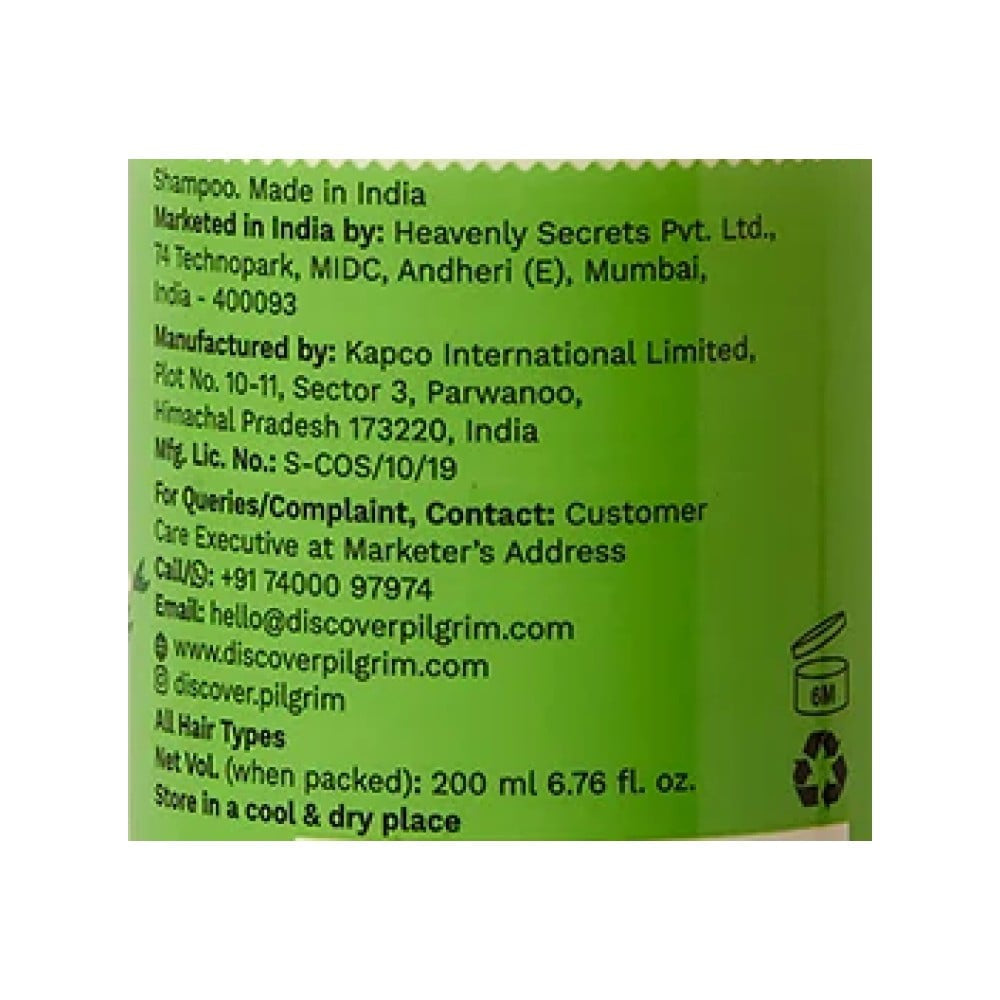 Pilgrim Australian Tea Tree Non-Drying Anti-Dandruff Shampoo - Pack of 2 : 2 x 200 ml