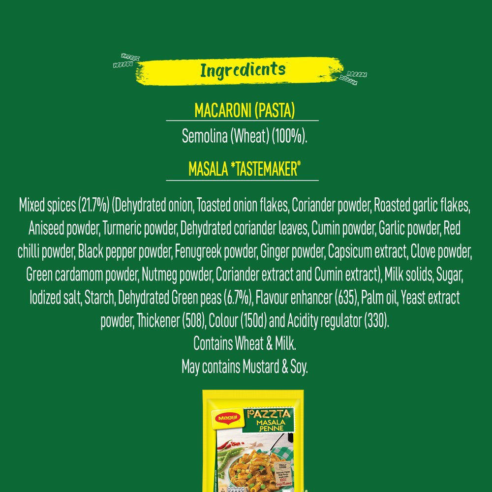 Maggi Masala Penne Instant Pasta : 69.5 g