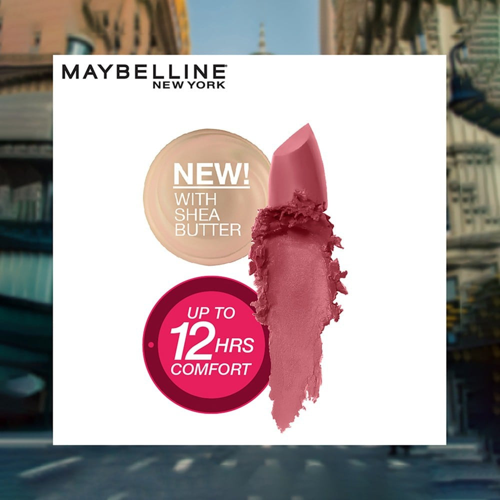 Maybelline New York Color Sensational Creamy Matte Lipstick (Touch of Spice 660) : 3.9 g