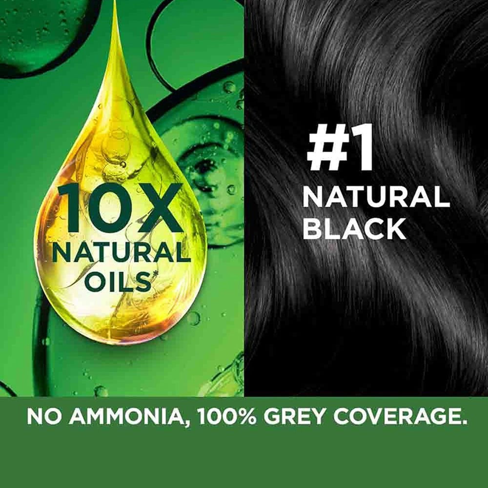 Garnier Color Naturals Hair Colour 70 ml + 60 g (Natural Black)