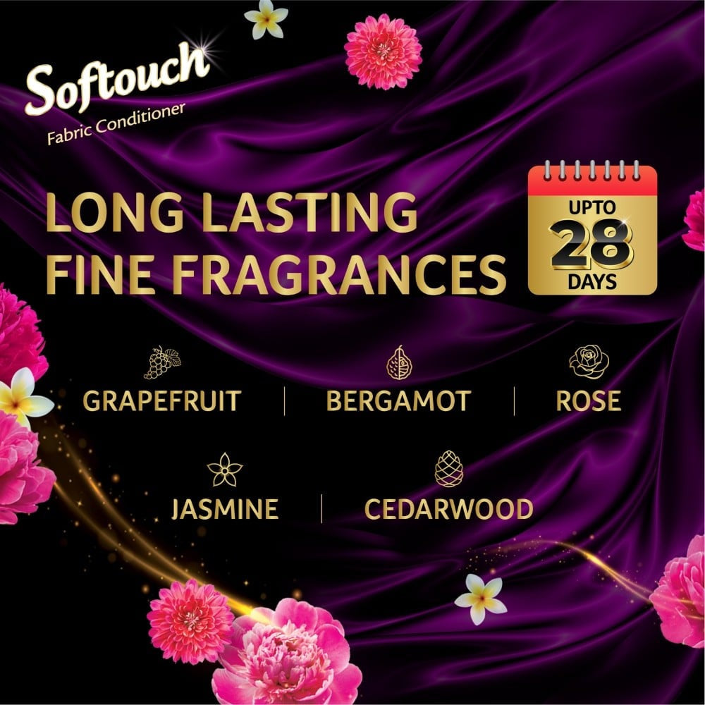 Softouch After Wash Fabric Conditioner (2X Royal Perfume) : 2 ltr
