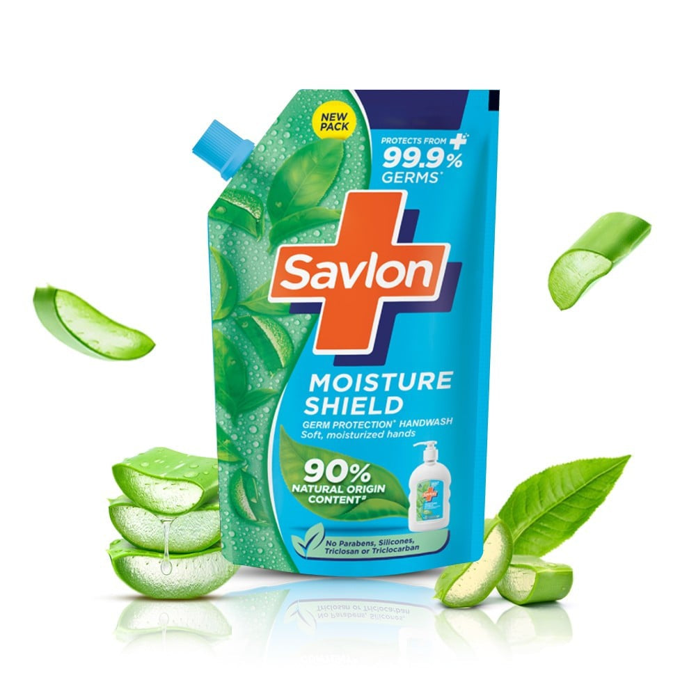 Savlon Moisture Shield Germ Protection Liquid Hand Wash (Refill) : 650 ml