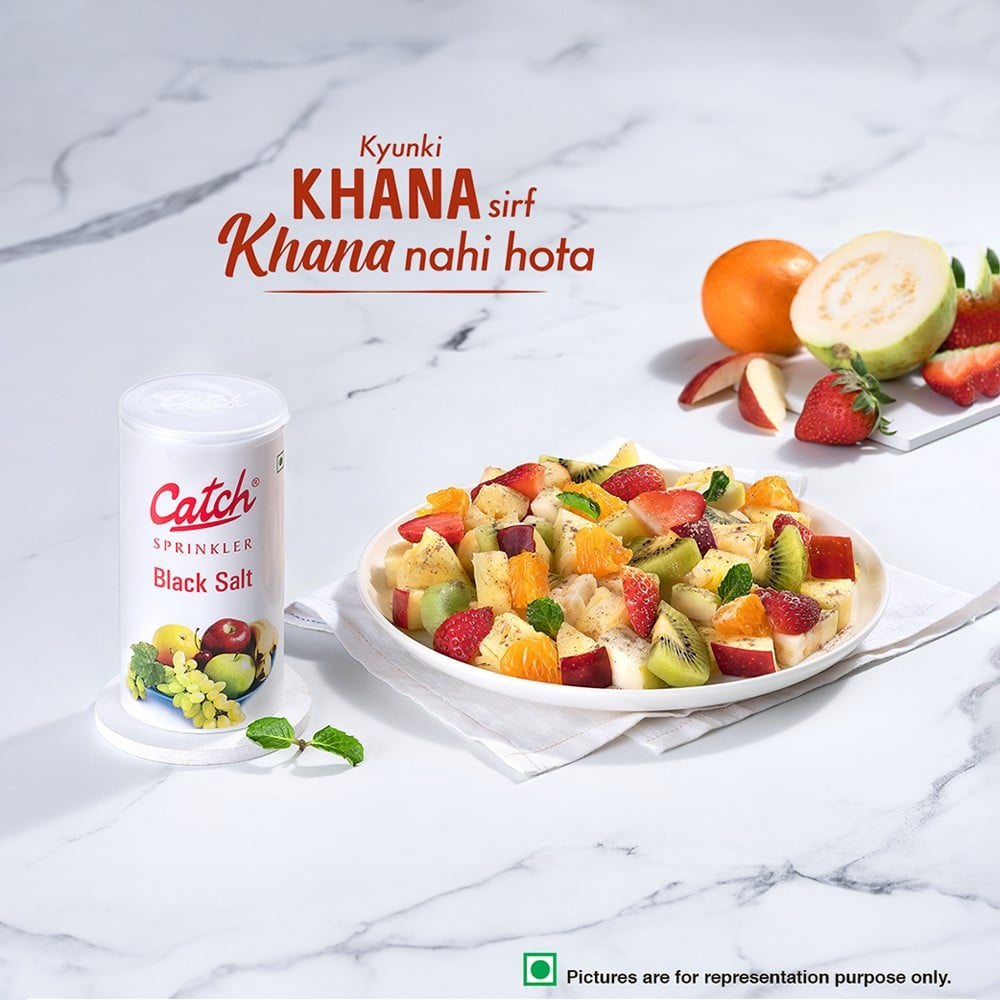 Catch Sprinklers - Black Salt (Kala Namak) : 200 g