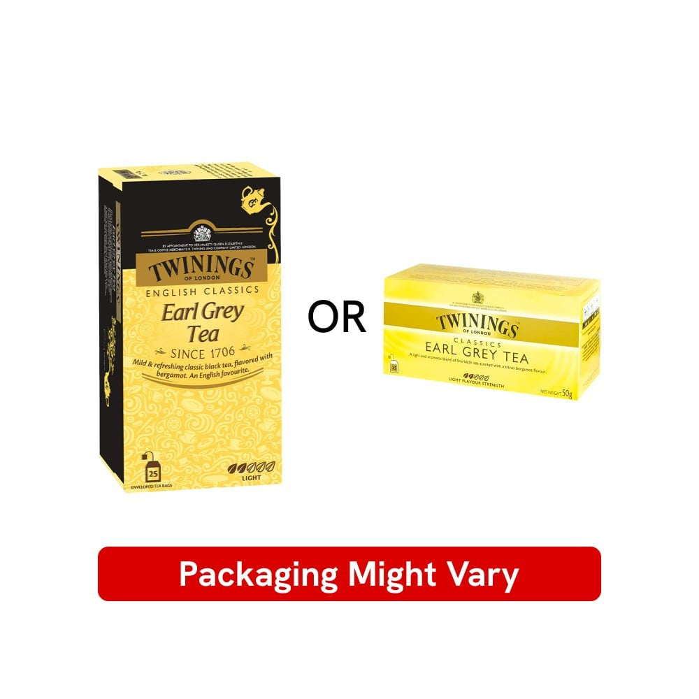 Twinings Classics Earl Grey Tea Bags : 25 units