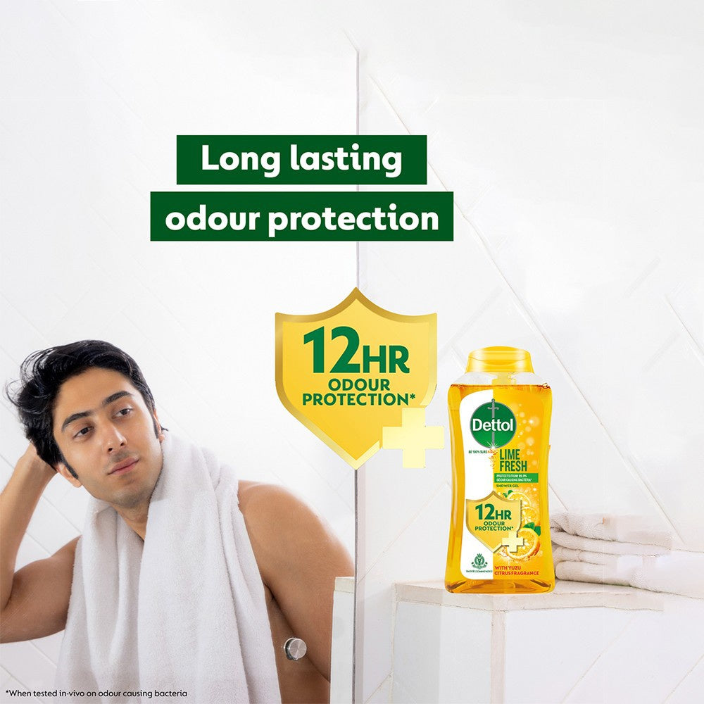 Dettol Lime Fresh Shower Gel : 250 ml