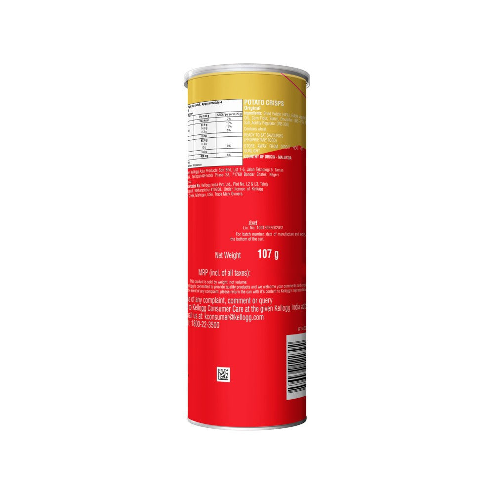 Pringles Original Potato Chips : 107 g