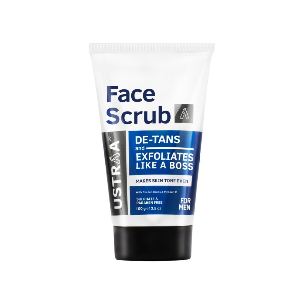 Ustraa De-Tan Face Scrub : 100 g