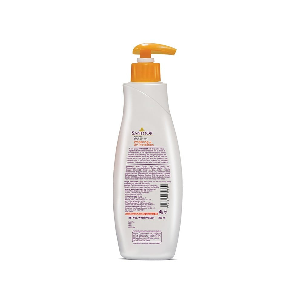 Santoor Perfumed Body Lotion (with Sandalwood) : 250 ml