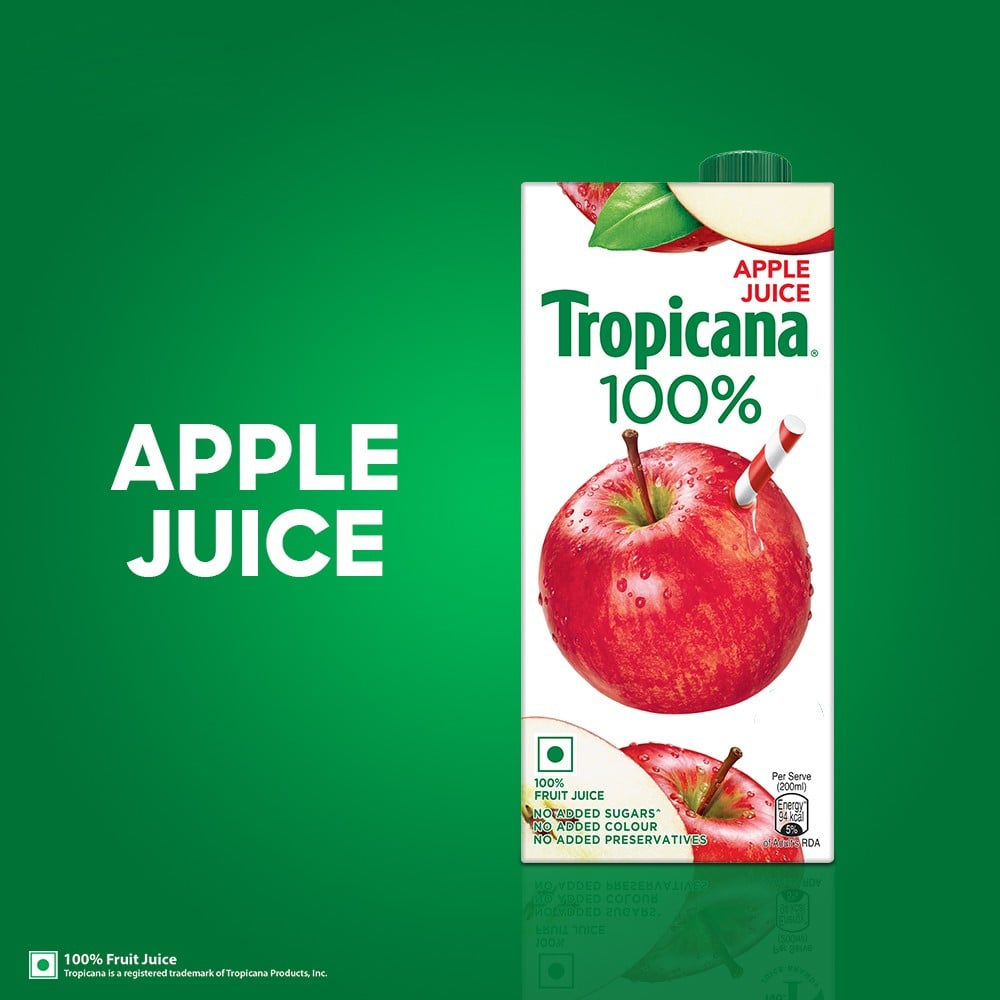 Tropicana Apple Juice : 1 ltr