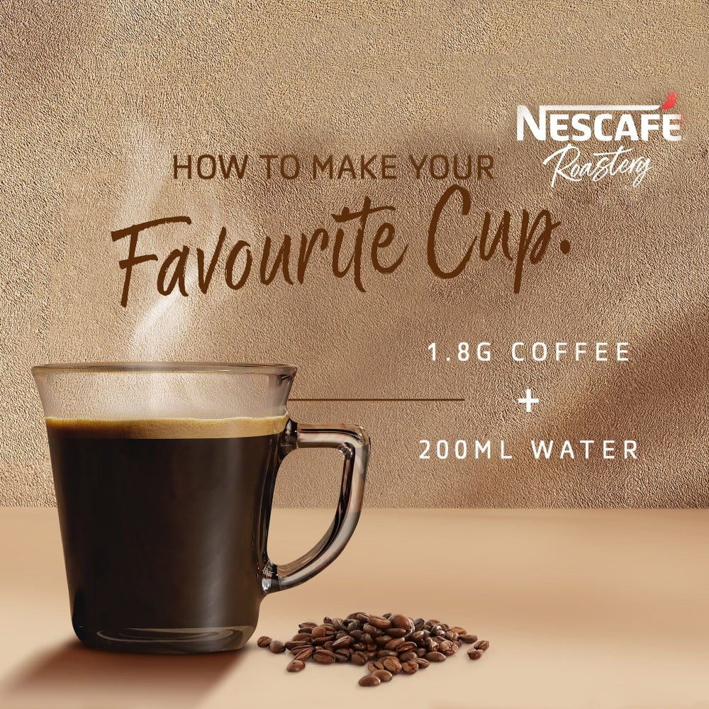Nescafe Roastery - Medium Roast Instant Coffee (Smooth & Delicate) : 95 g