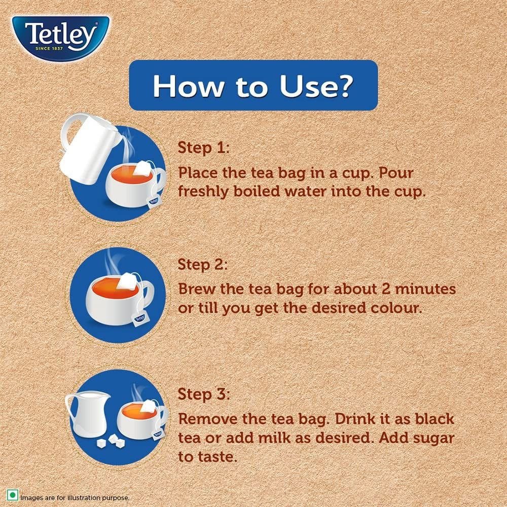 Tetley Original Black Tea - Tea Bags : 100 bags