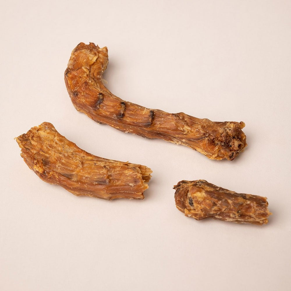 HUFT Dehydrated Chicken Neck Dog Treat - Pack of 3 : 3 x 70 g