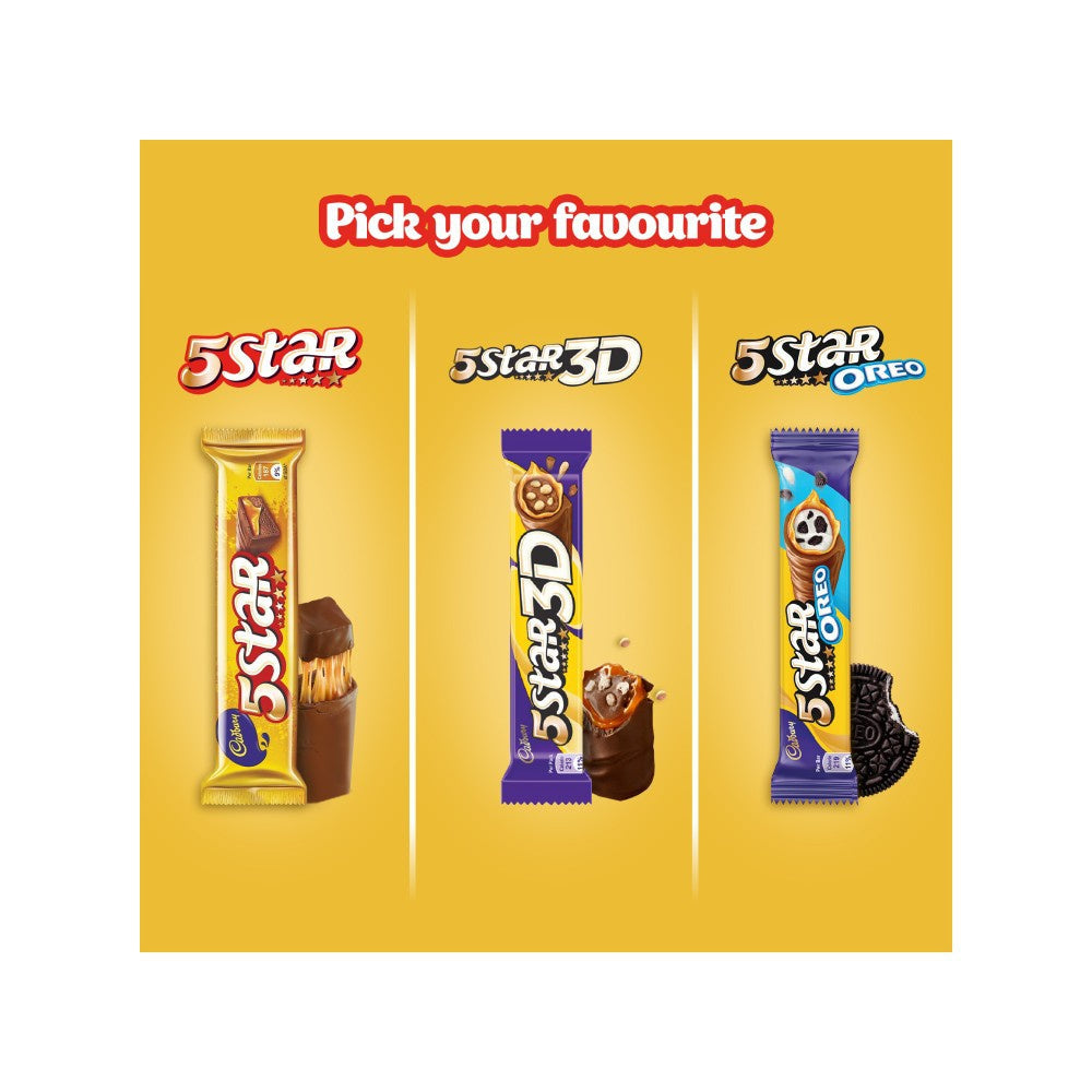 Cadbury 5 Star Home Treat Chocolate Bar : 151.5 g