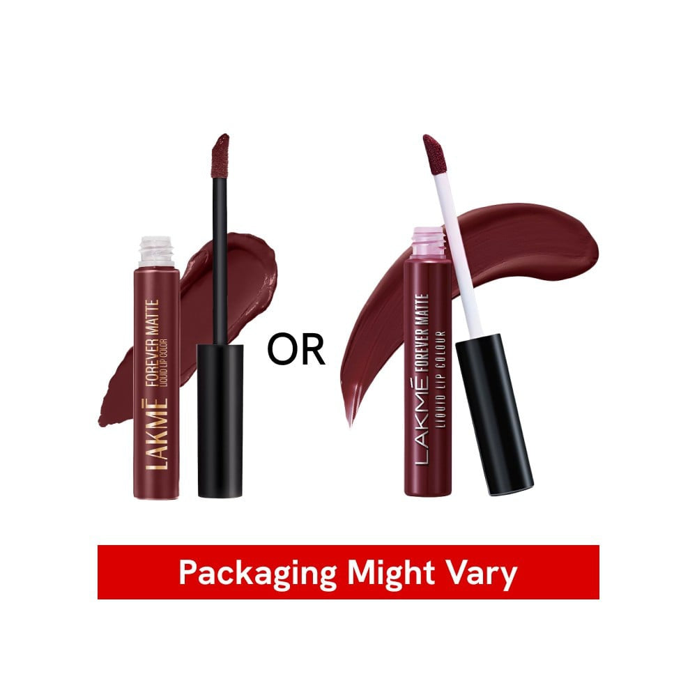Lakme Forever Matte Liquid Lip Colour (Wine Touch) : 5.6 ml