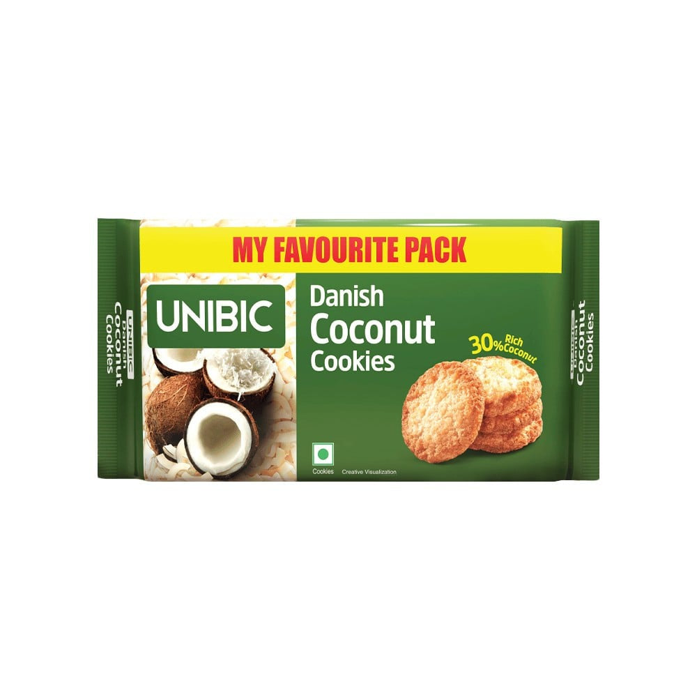 Unibic Danish Coconut Cookies : 300 g