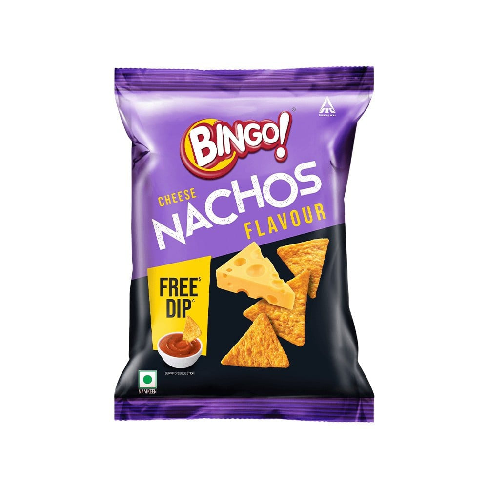 Bingo Mad Angles Cheese Nachos : 42 g