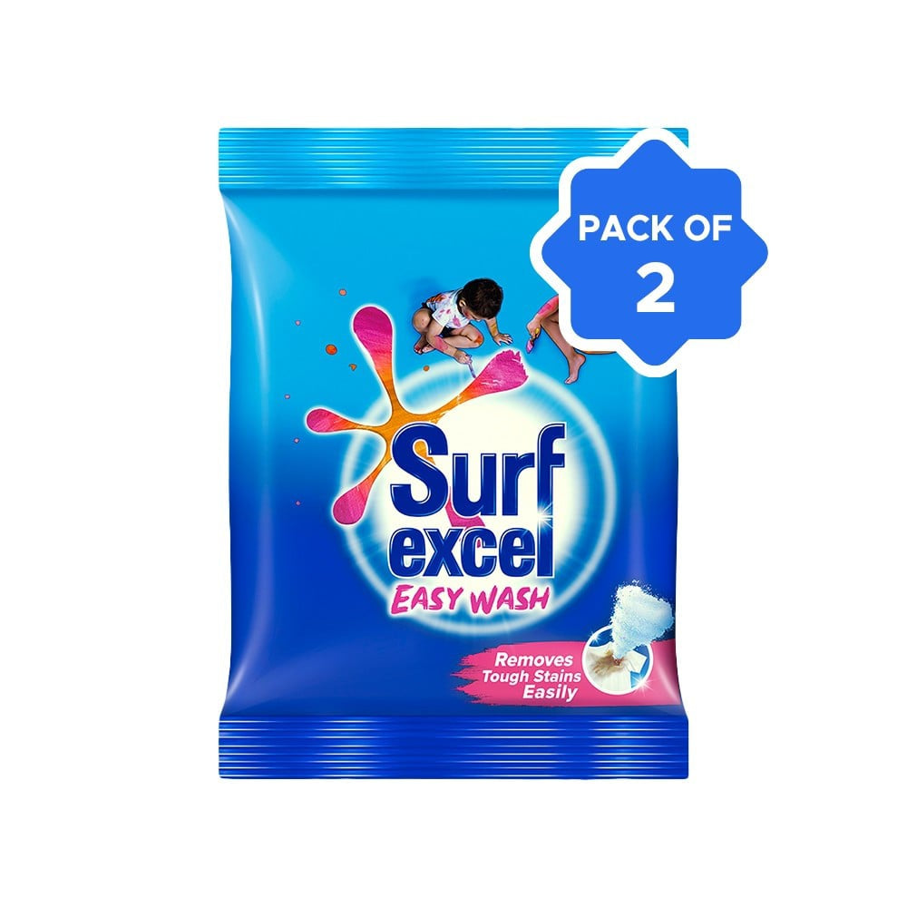 Surf Excel Easy Wash Detergent Powder - Pack of 2 : 2 x 5 kg
