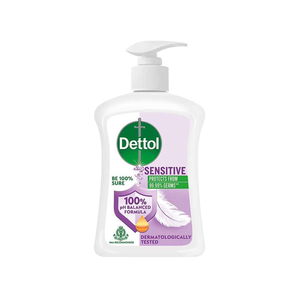Dettol pH-Balanced Sensitive Hand Wash : 200 ml
