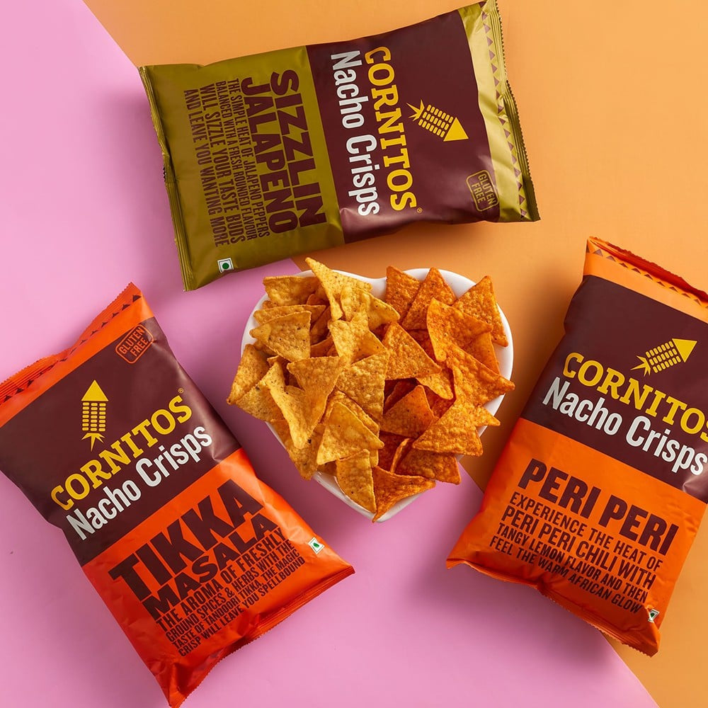 Cornitos Sizzlin Jalapeno Nachos : 55 g