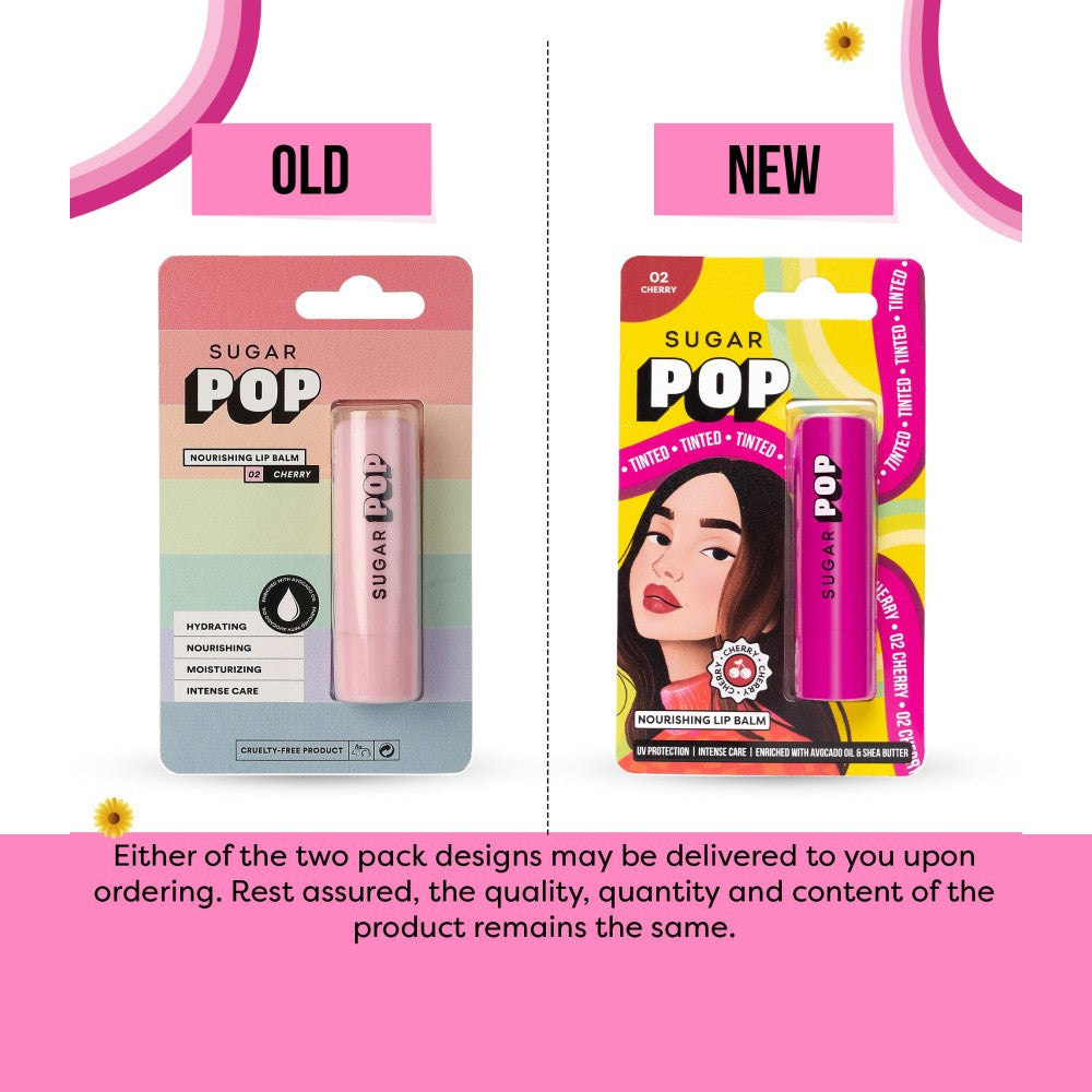 SUGAR POP Nourishing Tinted Lip Balm (Peach 05) : 4.5 g