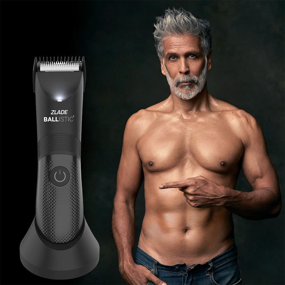 Zlade Ballistic Lite Waterproof Male Body Trimmer (Black) : 1 unit