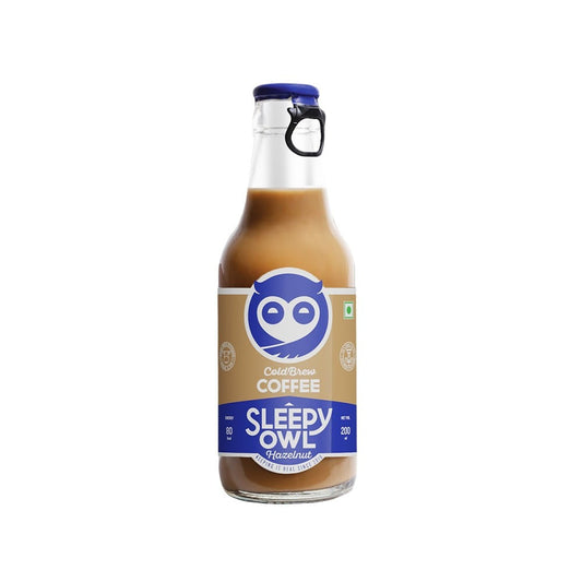 Sleepy Owl Hazelnut Cold Coffee Made with Cold Brew : 200 ml