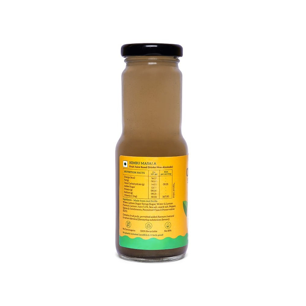 The Original Shikanji Co Nimbu Masala Juice : 200 ml