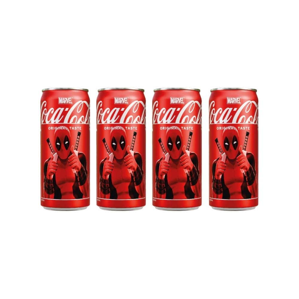 Coca-Cola Cola Soft Drink (300 ml) - Pack of 4 : 4 x 300 ml