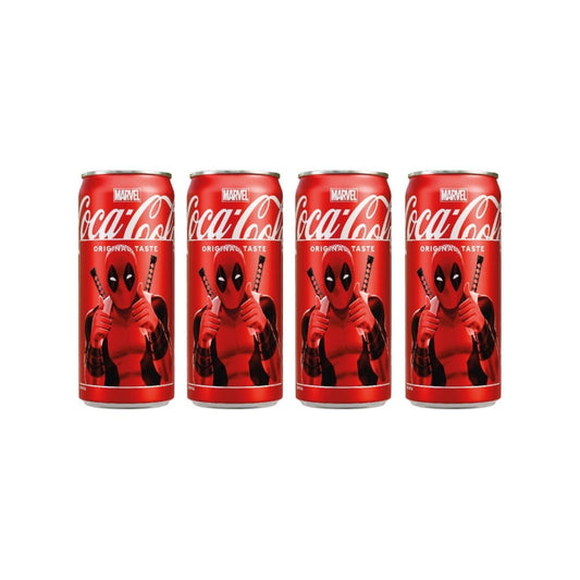 Coca-Cola Cola Soft Drink (300 ml) - Pack of 4 : 4 x 300 ml