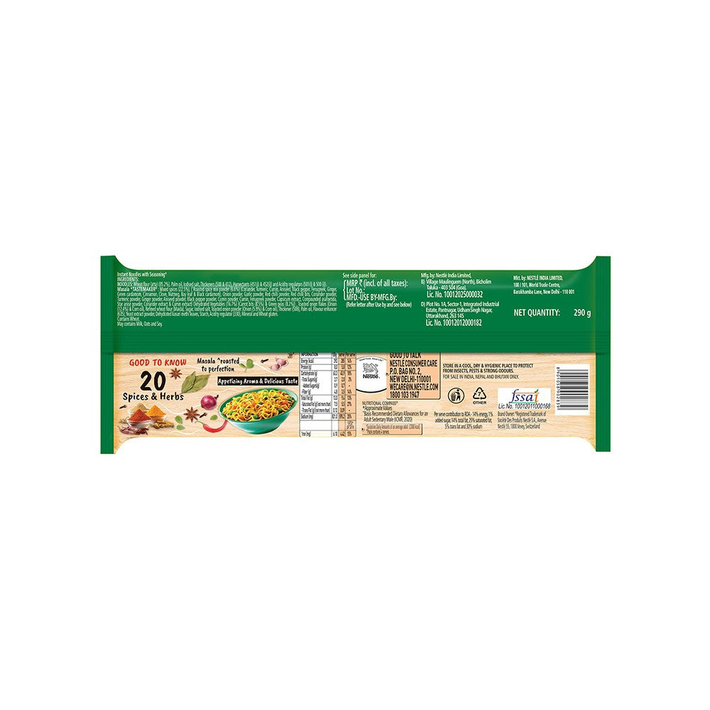 Maggi Nutri-Licious Masala Veg Atta Instant Noodles : 290 g