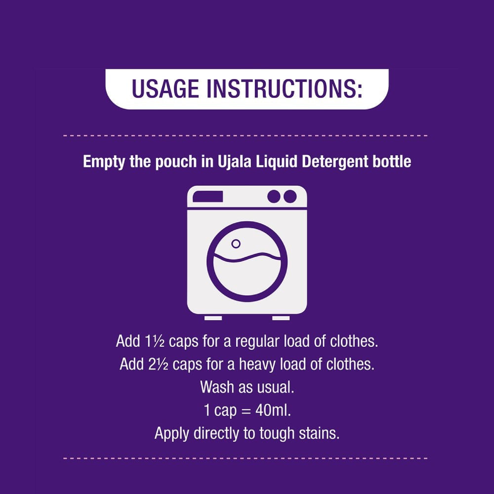 Ujala Front Load Liquid Detergent : 2 ltr