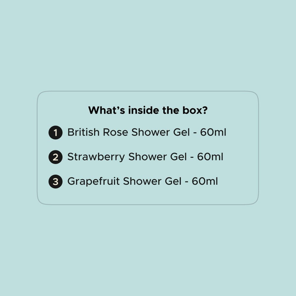 The Body Shop Fresh & Foamy Trio Gift Set : 1 pack