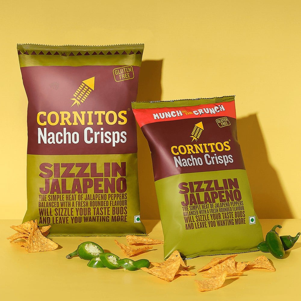 Cornitos Sizzlin Jalapeno Nachos : 55 g