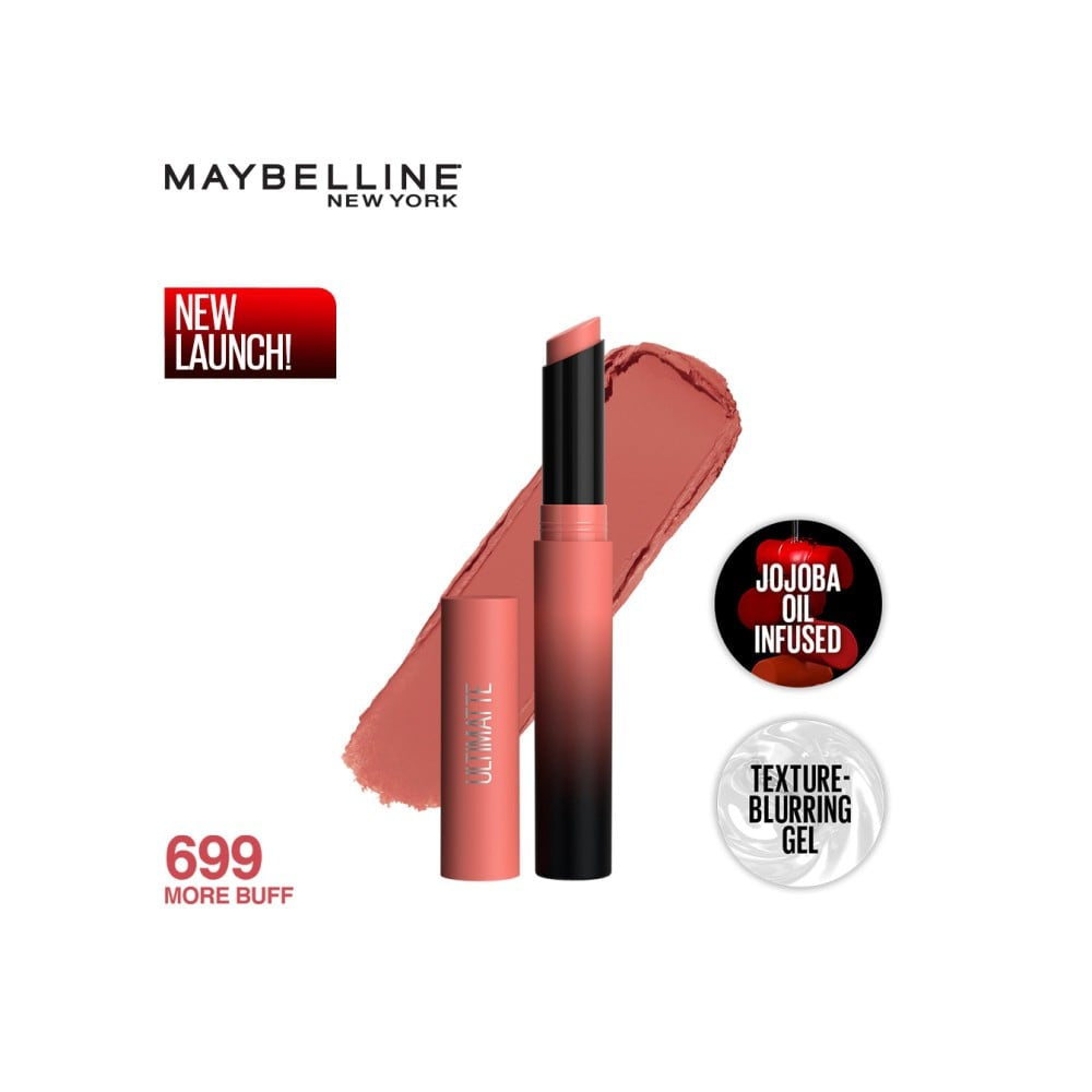 Maybelline New York Color Sensational Ultimattes Lipstick (More Buff 699) : 1.7 g