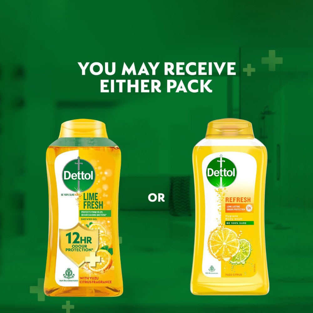 Dettol Lime Fresh Shower Gel : 250 ml