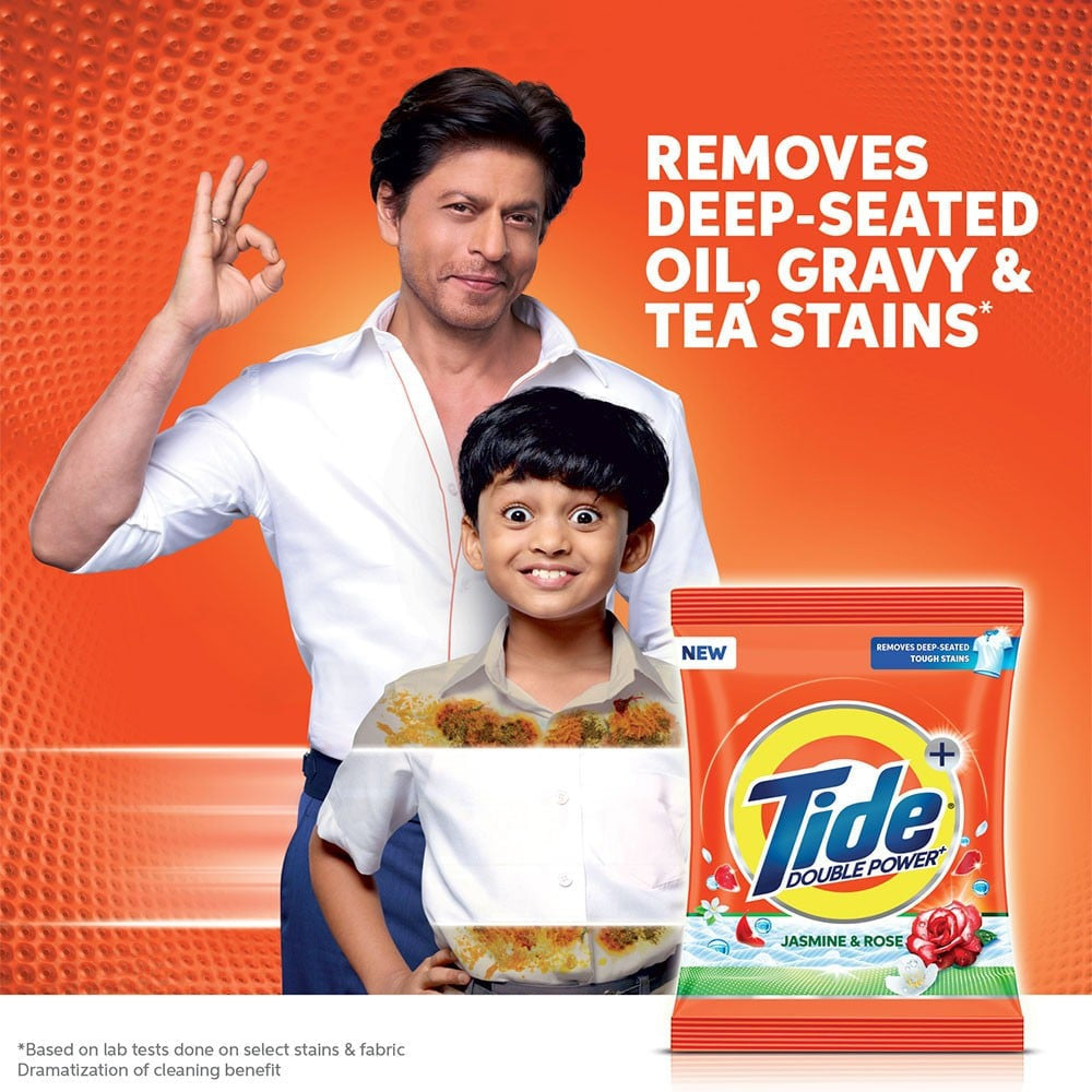 Tide Plus Detergent Powder Jasmine & Rose : 8 kg + 4 kg