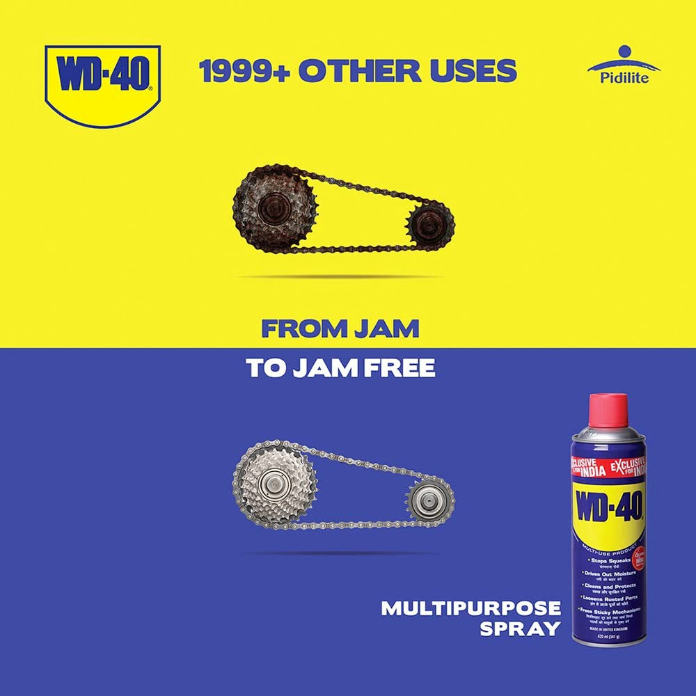WD-40 All Purpose Cleaner Spray For Home Maintenance : 420 ml