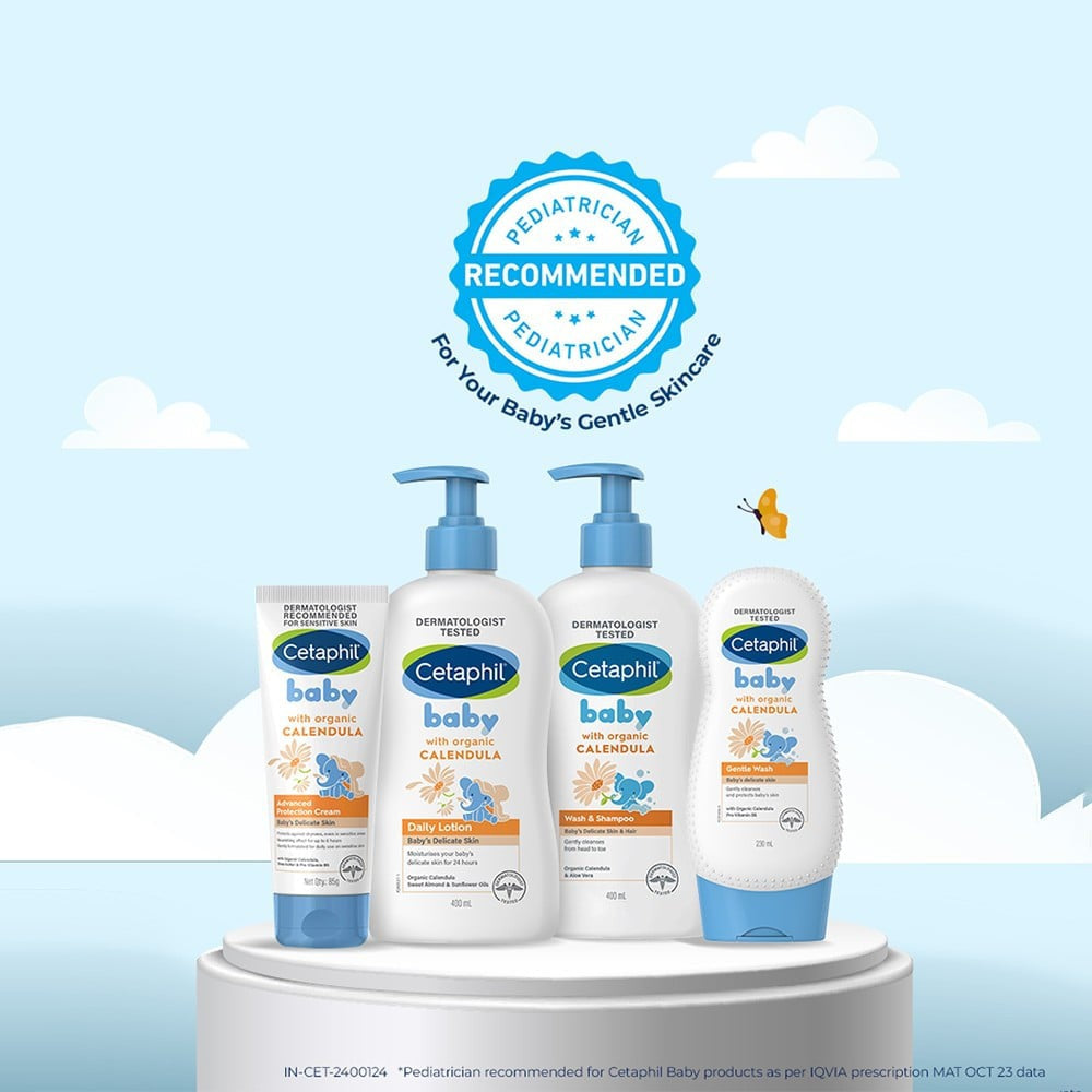 Cetaphil Daily Baby Lotion with Organic Calendula : 400 ml