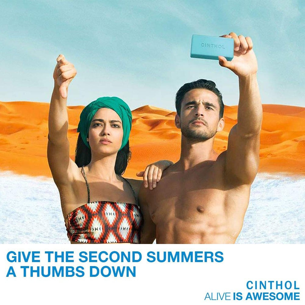 Cinthol Cool Bath Soap - Buy 4 Get 1 Free - Pack of 2 : 2 x 5 x 100 g