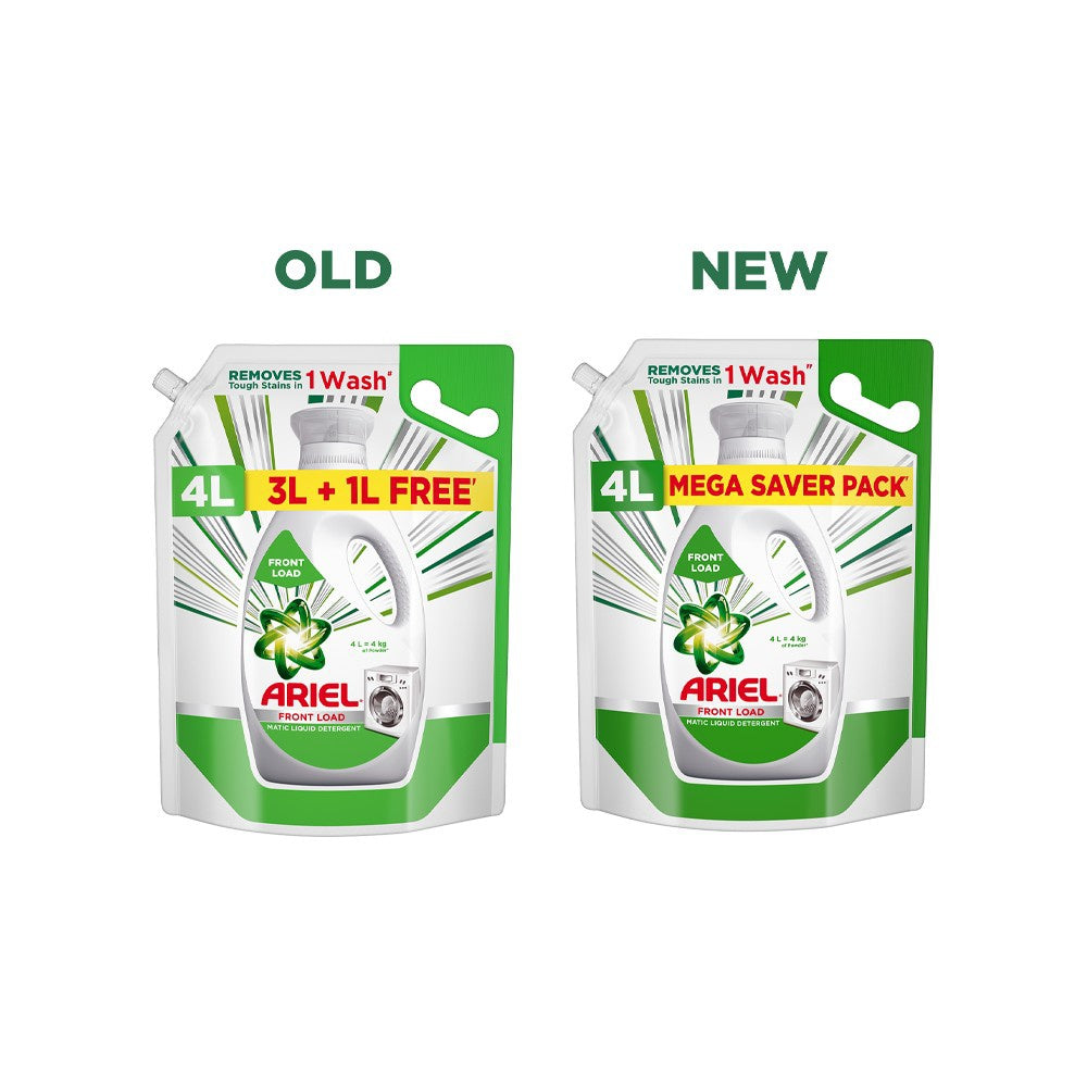 Ariel Matic Front Load Liquid Detergent : 4 ltr