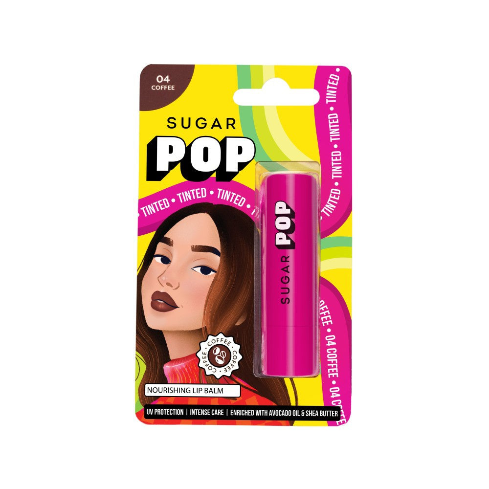SUGAR POP Nourishing Tinted Lip Balm (Coffee 04) : 4.5 g