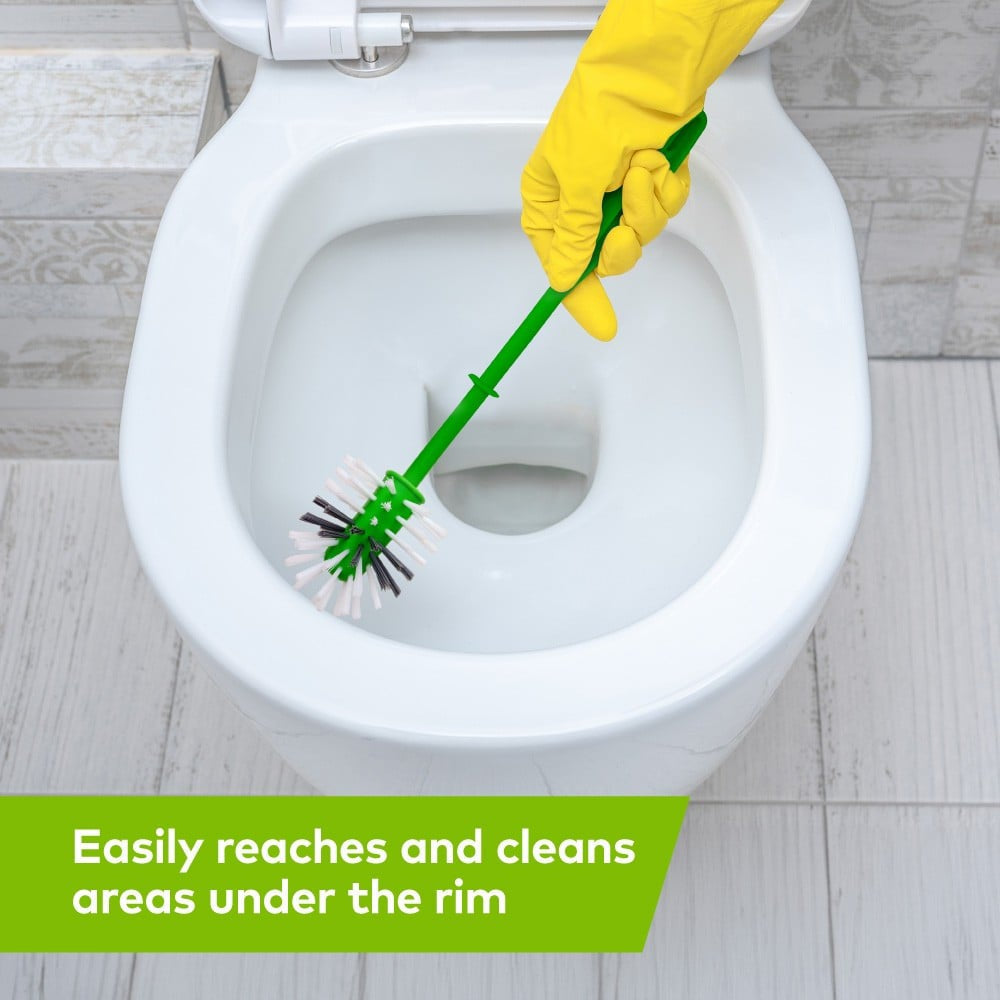 Scotch Brite Toilet Brush (Nylon Bristles, Green) : 1 unit