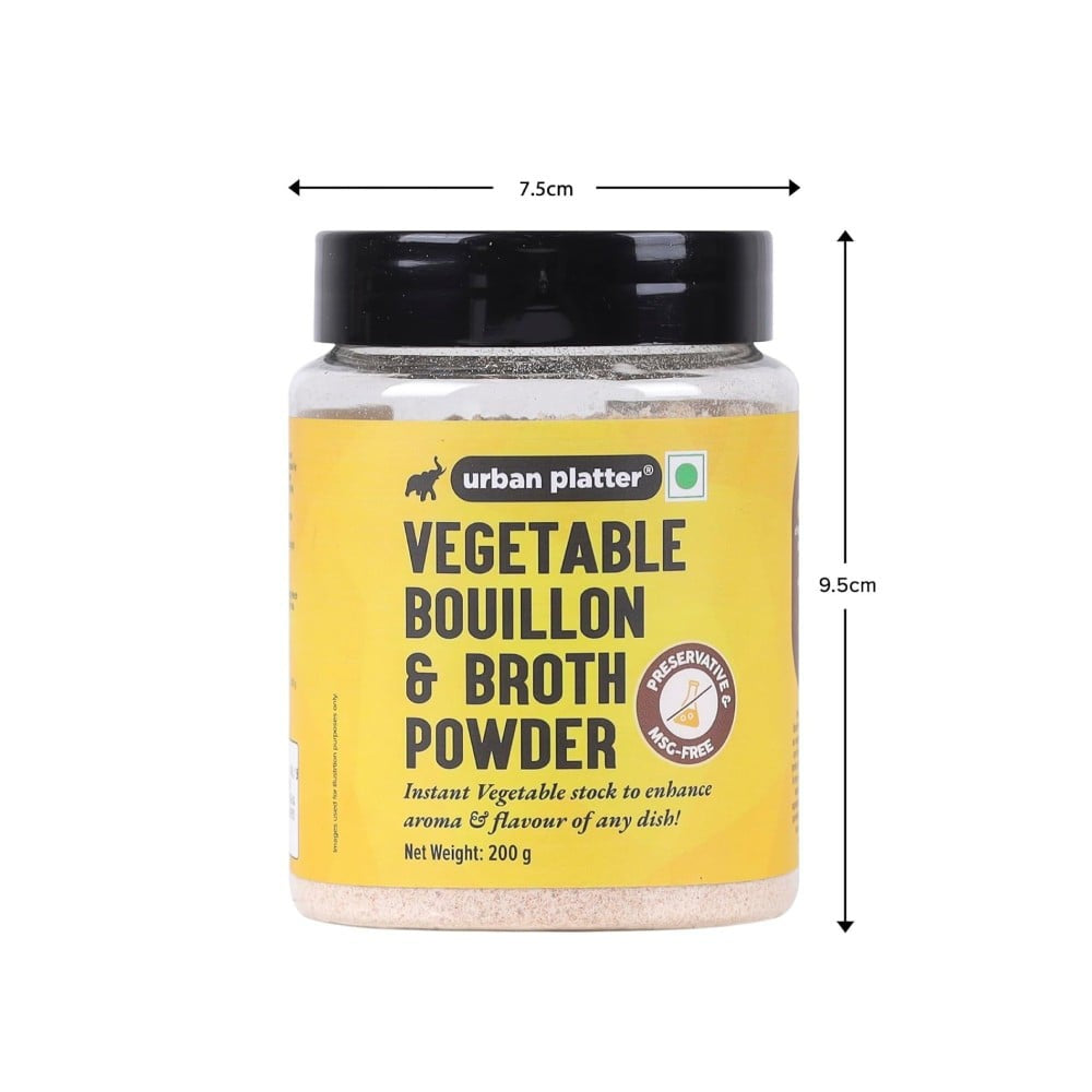 Urban Platter Vegetable Bouillon & Broth Powder : 200 g