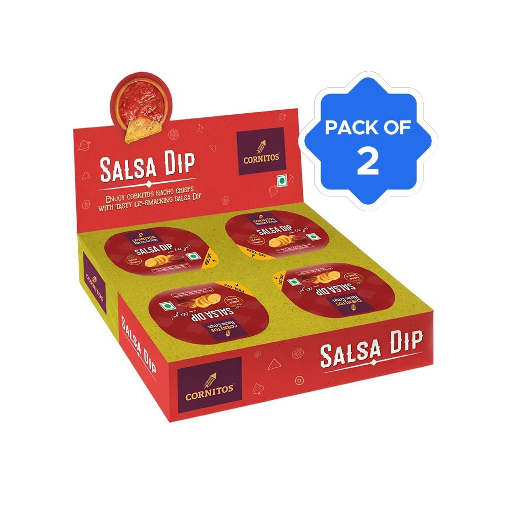 Cornitos Salsa Dip 4-In-1 - Pack of 2 : 2 x 200 g