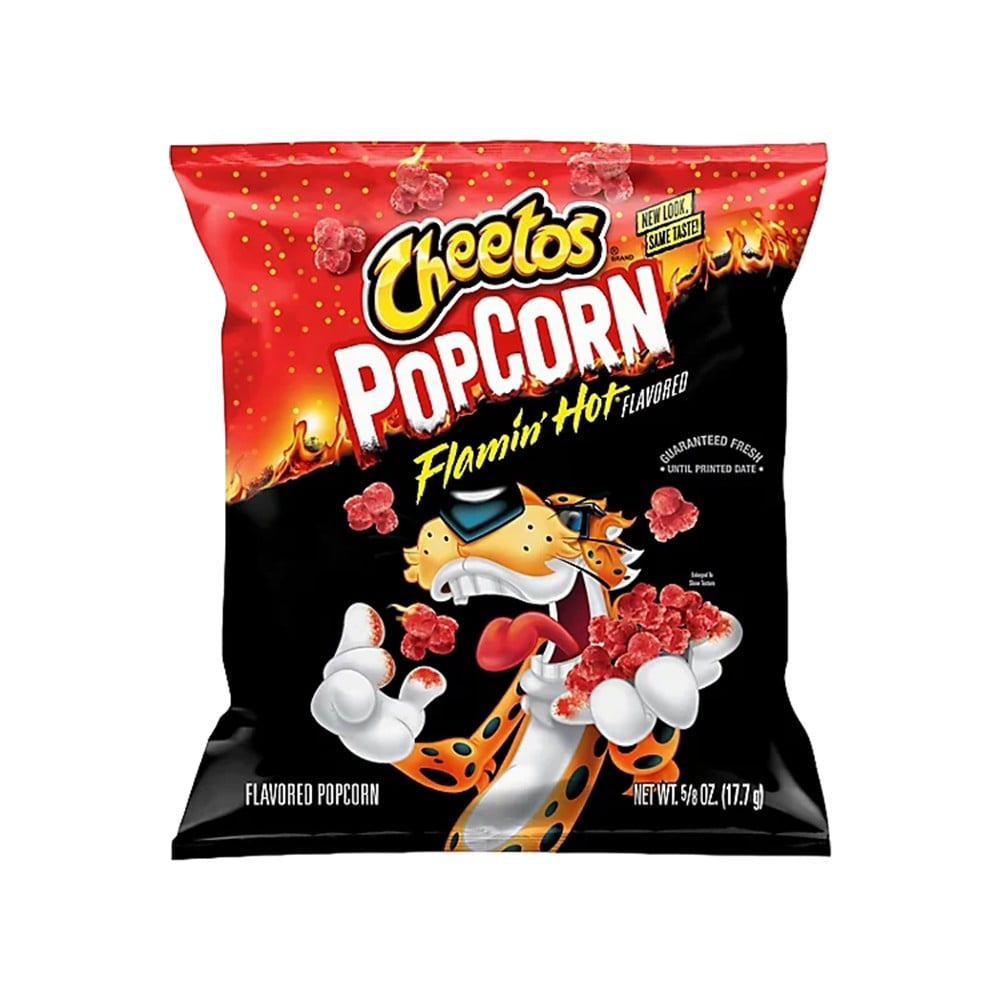 Cheetos Flamin Hot Popcorn : 17.7 g