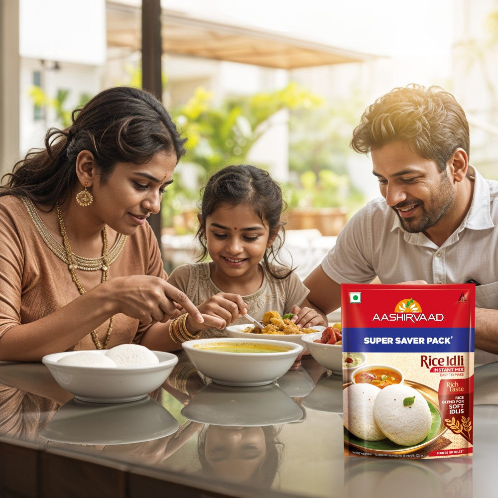 Aashirvaad Rava Idli Instant Mix : 1 kg