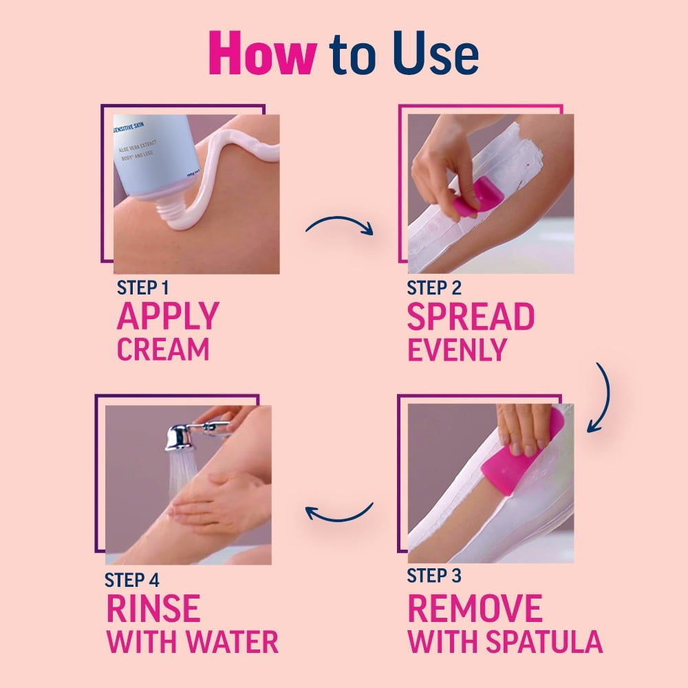 Veet Pure Hair Removal Cream (for Sensitive Skin) : 100 g
