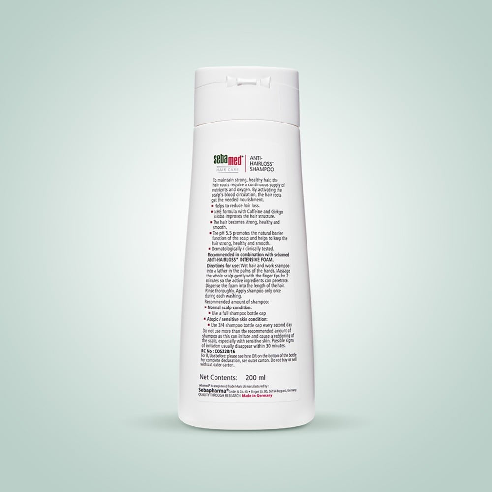 Sebamed Anti Hairloss Shampoo : 200 ml