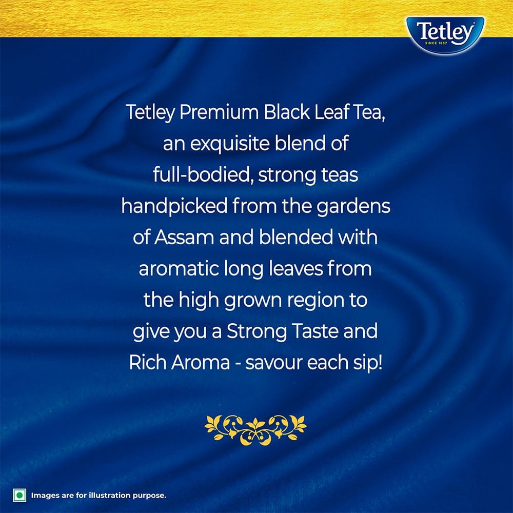 Tetley Premium Black Leaf Tea : 250 g