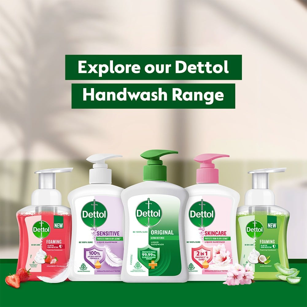 Dettol Original Hand Wash : 200 ml